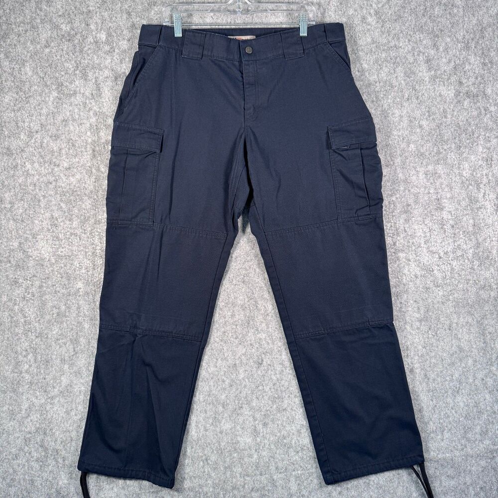 5.11 Tactical TDU Ripstop Cargo Pants Womens Size 16 Navy Blue 36x30